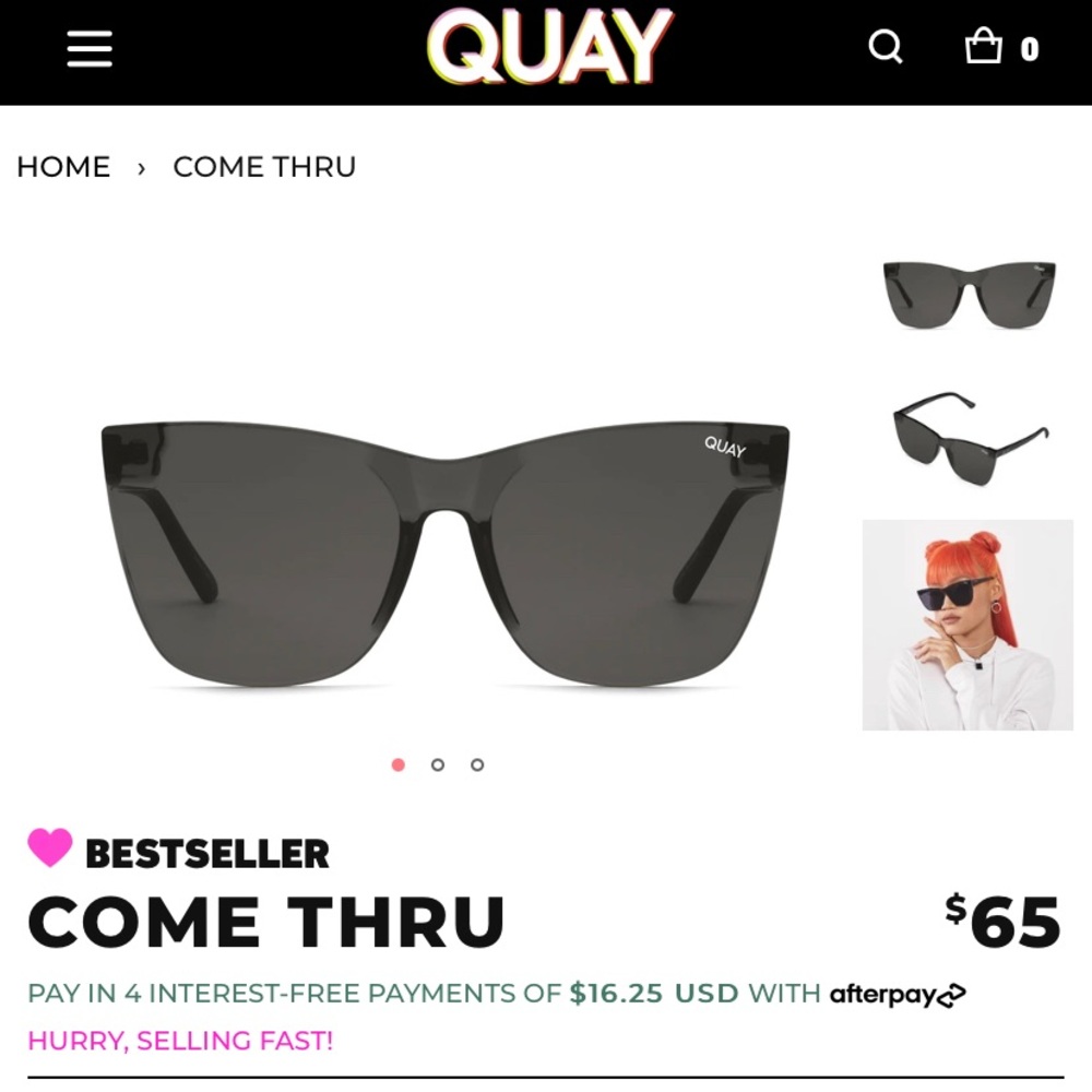 Quay Come Thru Sunglasses